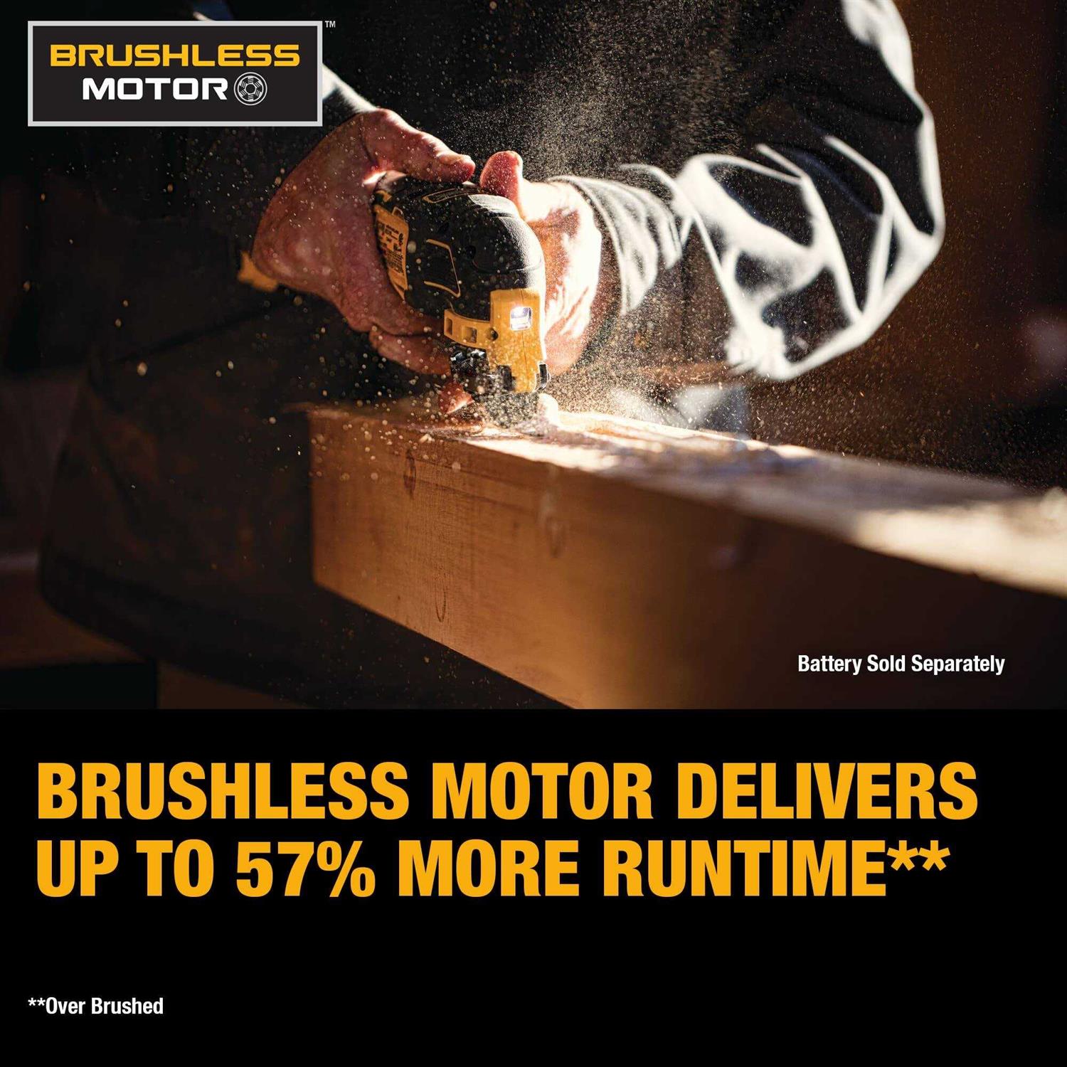 Dewalt DCS354B ATOMIC 20V Max Brushless Cordless Oscillating Multi-Tool