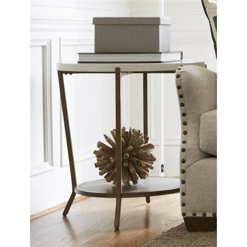 Universal Furniture Playlist Round End Table, Brown
