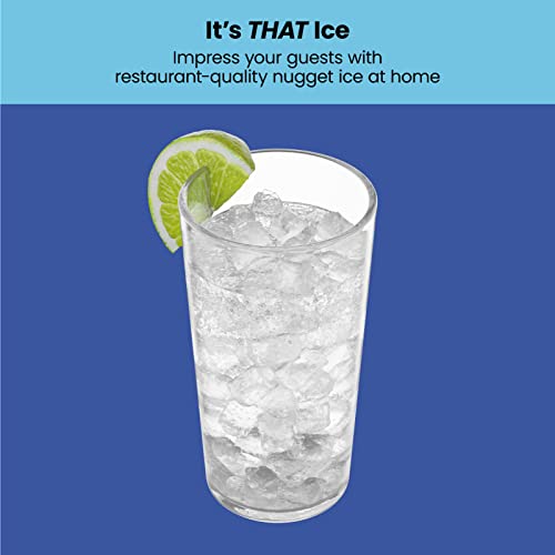 Iceman Dual-Size Ice Maker Countertop - Portable Ice Machine, Large and Small Ice Machine Maker with Self Cleaning, 9 Cubes in 7 Mins,22lbs/24hrs, for Home, Kitchen, Office, Party, Ice Scoop Included