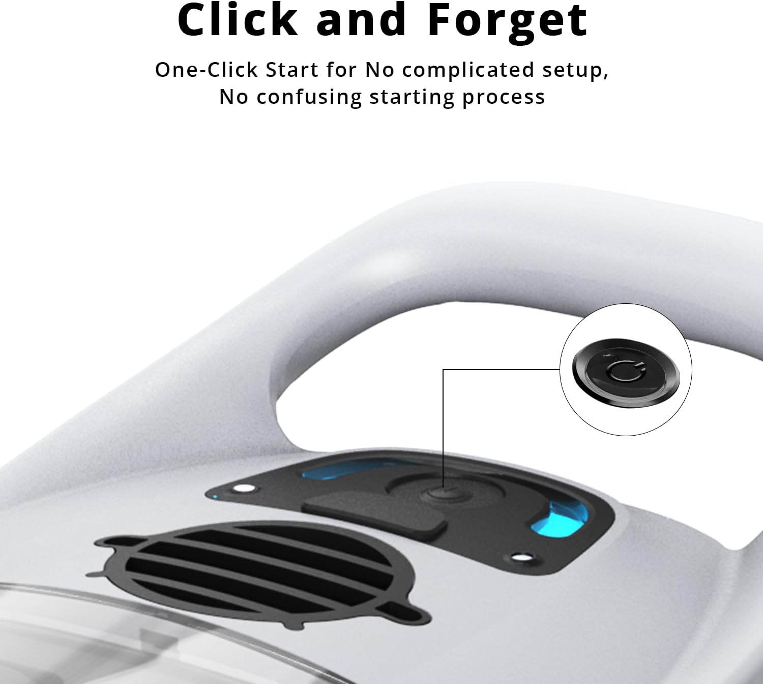 Seauto Crab Pool Vacuum, Cordless Robotic Pool Cleaner for Inground Pools, Wall Climbing, Sonar Navigation