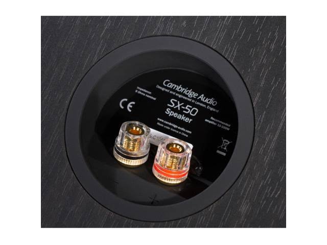 Cambridge Audio SX-50 2-way Speakers - Pair - Black