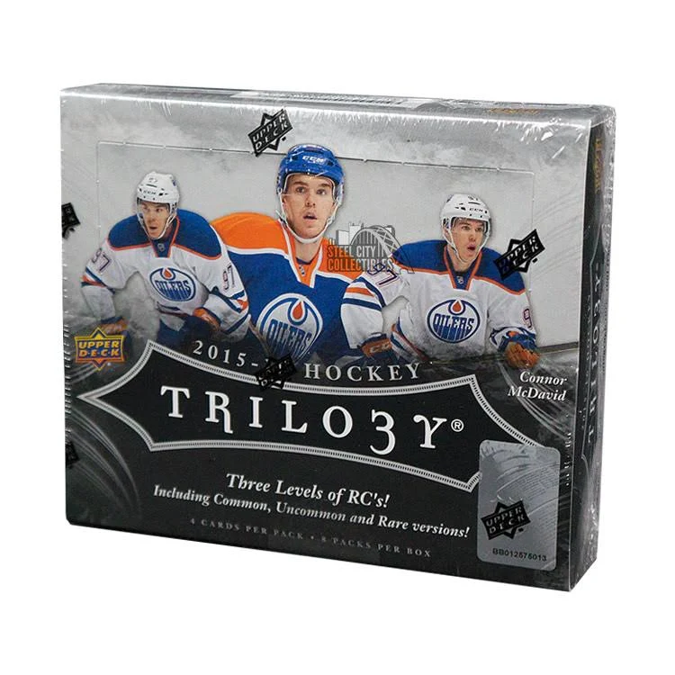2015-16 Upper Deck Trilogy Hockey Hobby Box