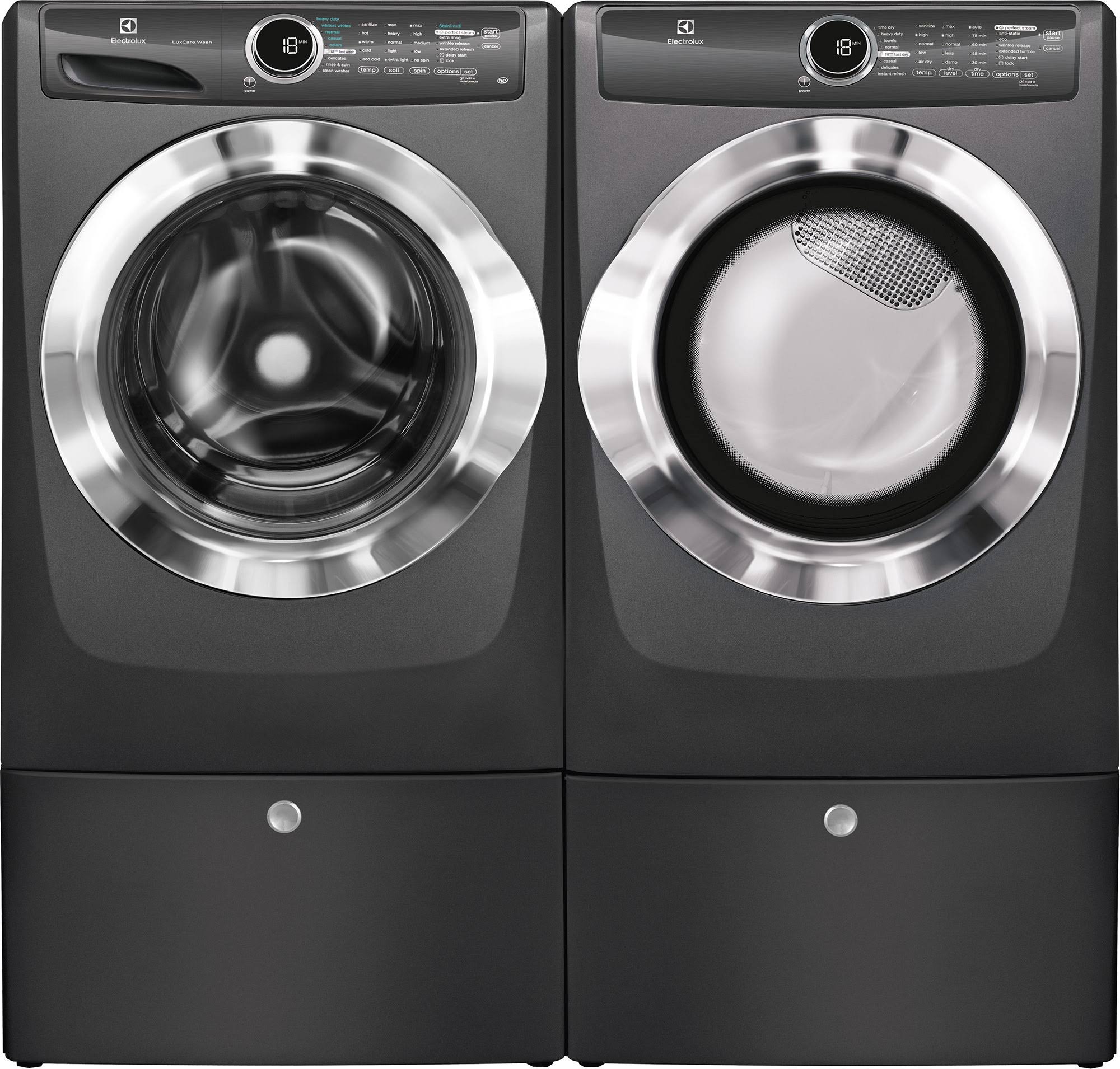 Electrolux Luxcare 4.3 Cu. ft. Front Load Washer Titanium EFLS517STT