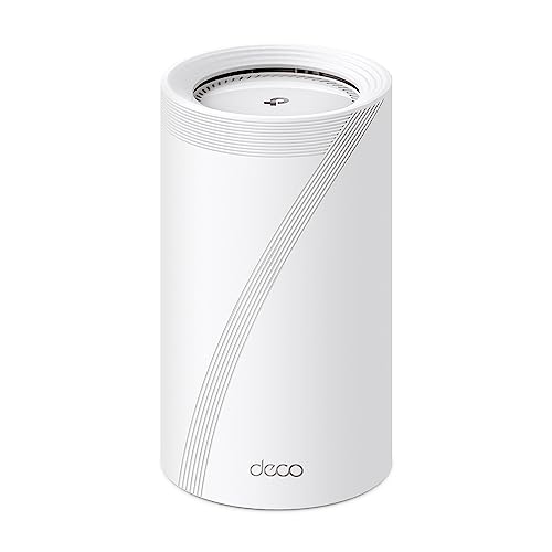 TP-Link Quad-Band WiFi 7 BE33000 Whole Home Mesh System (Deco BE95) | 16-Stream | 2 × 10G + 2 × 2.5G Ports Wired Backhaul, 12 × High-Gain Antennas | VPN, AI-Roaming, 4×4 MU-MIMO, HomeShield