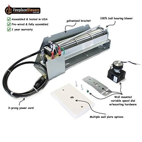 My Fireplace Blower FBK-200 Fireplace Blower Kit for Lennox Fireplaces