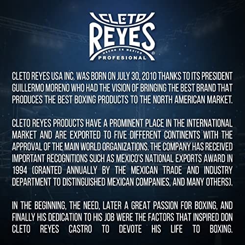 CLETO REYES Training Boxing Gloves with Hook and Loop Closure for Sparring and Heavy Punching Bags, Men and Women, MMA, Kickboxing, Muay Thai