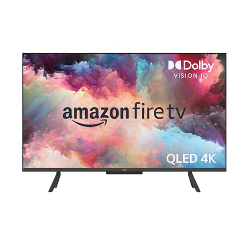 Amazon Fire TV 75" Omni QLED Series 4K UHD smart TV, Dolby Vision IQ, Fire TV Ambient Experience, local dimming, hands-free with Alexa