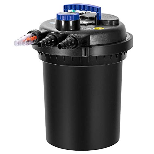 VIVOHOME Bio Pressure Pond Filter with Light