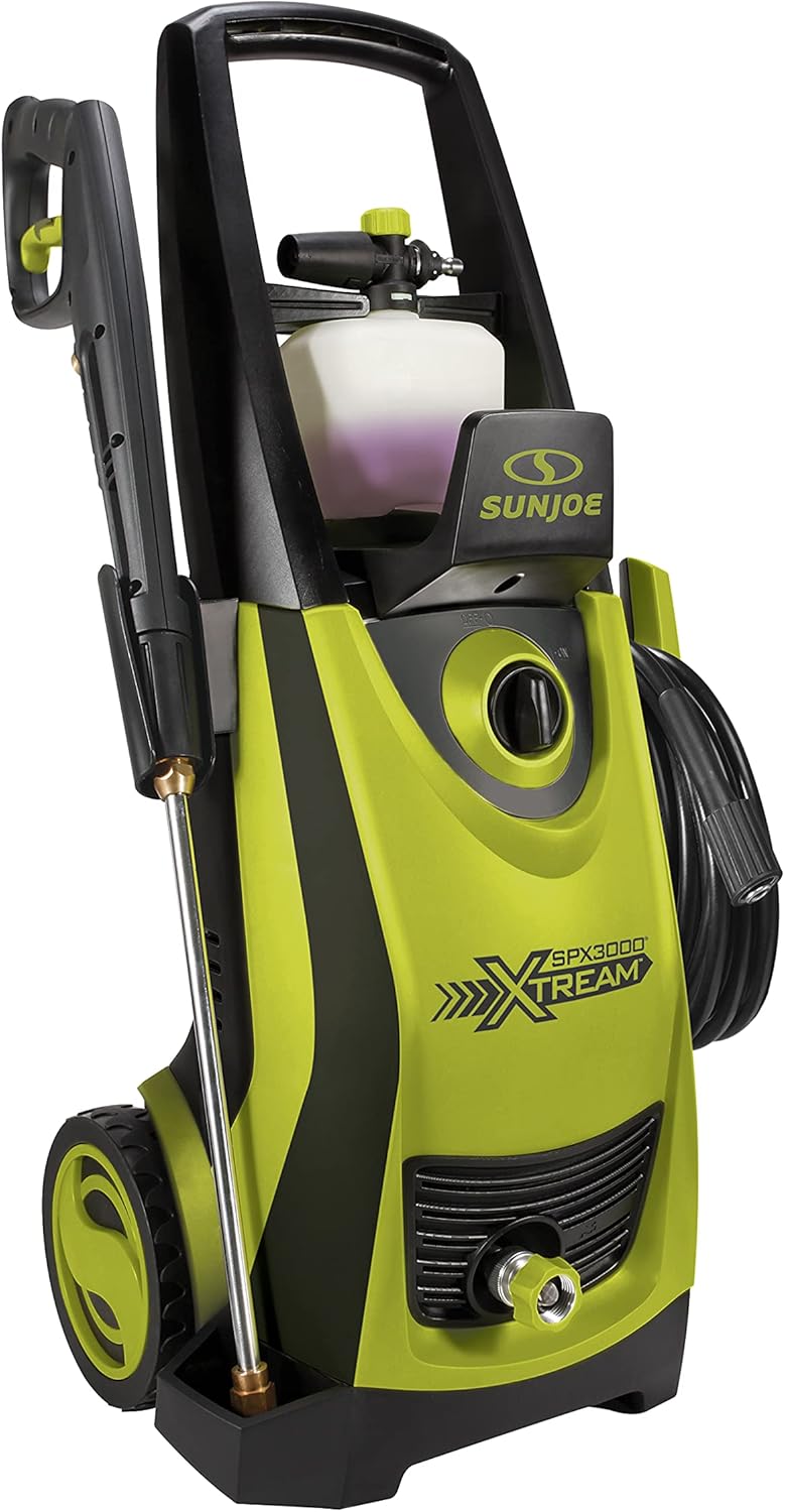 Sun Joe SPX3000-XT 2200 Max PSI 1.65 GPM 13 Amp Xtream Clean Electric Pressure Washer