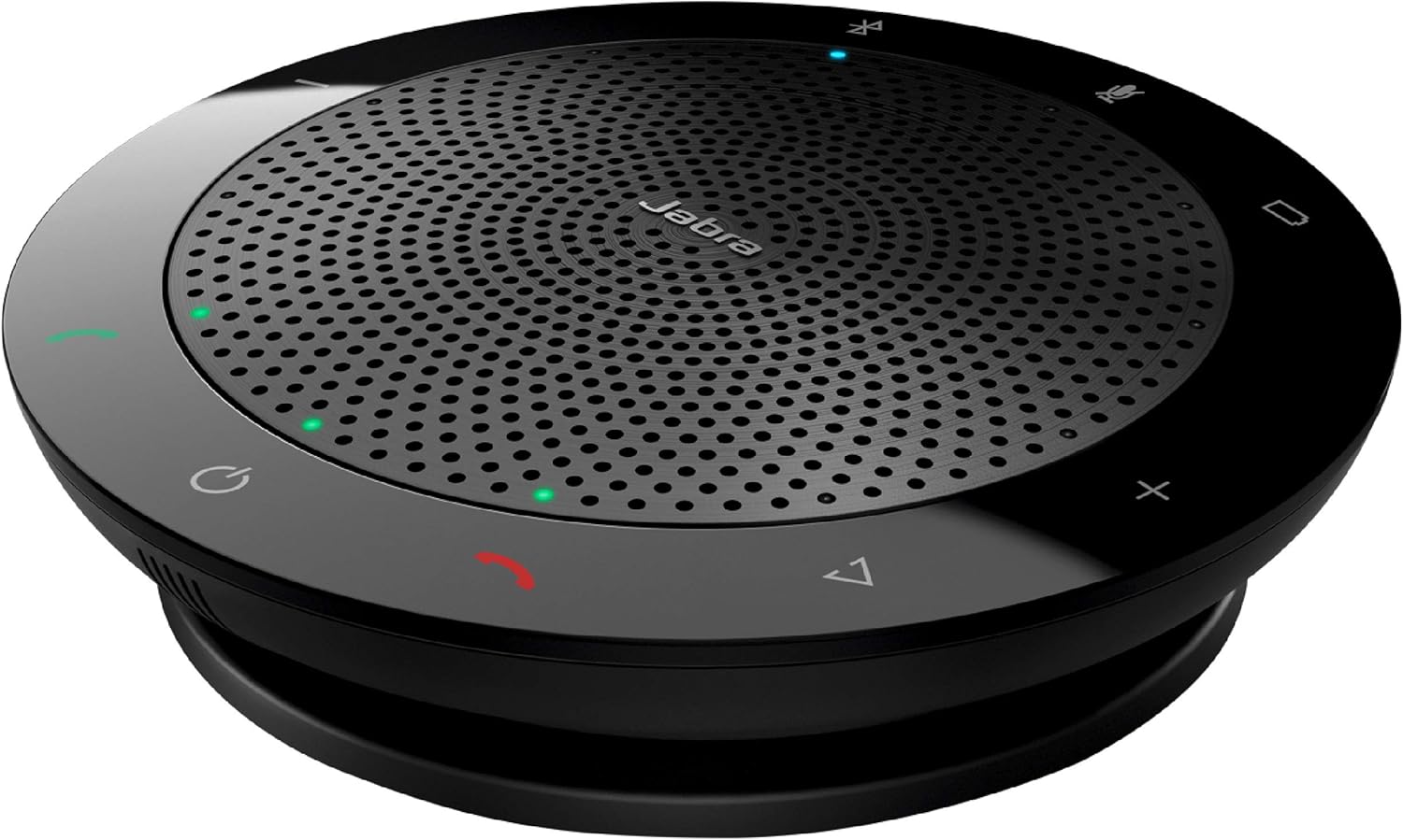 Jabra Speak 510 MS Wireless Bluetooth Speaker for Softphone and Mobile Phone – Link 370 USB Included – Easy Setup, Portable Speaker for Holding Meetings Anywhere with Outstanding Sound Quality