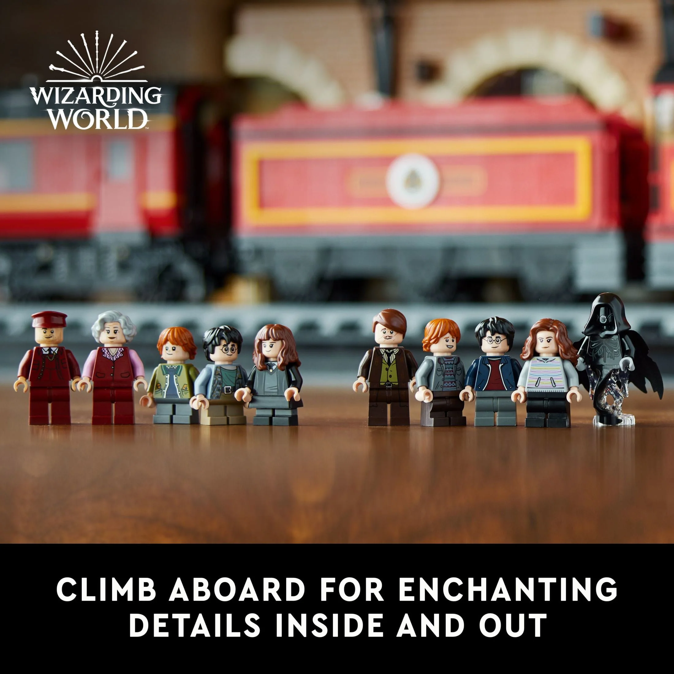 LEGO Harry Potter Hogwarts Express – Collectors' Edition 76405, Iconic Replica Model Steam Train from the Films, Collectible Memorabilia Set for Adults