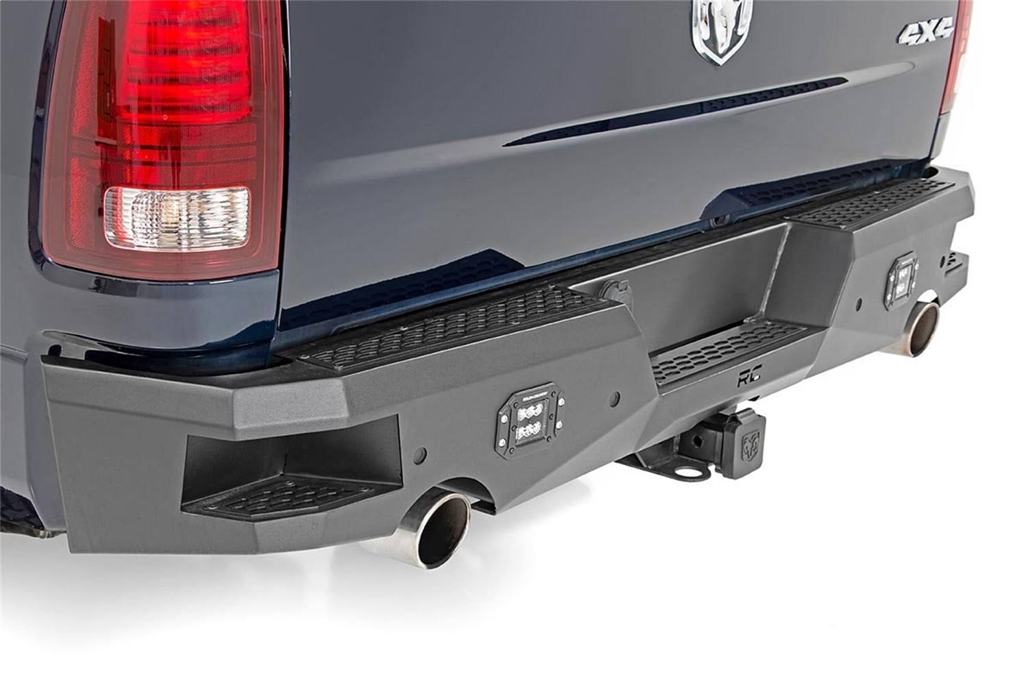 Rough Country 10775 Dodge Heavy-Duty Rear LED Bumper (09-18 Ram 1500)