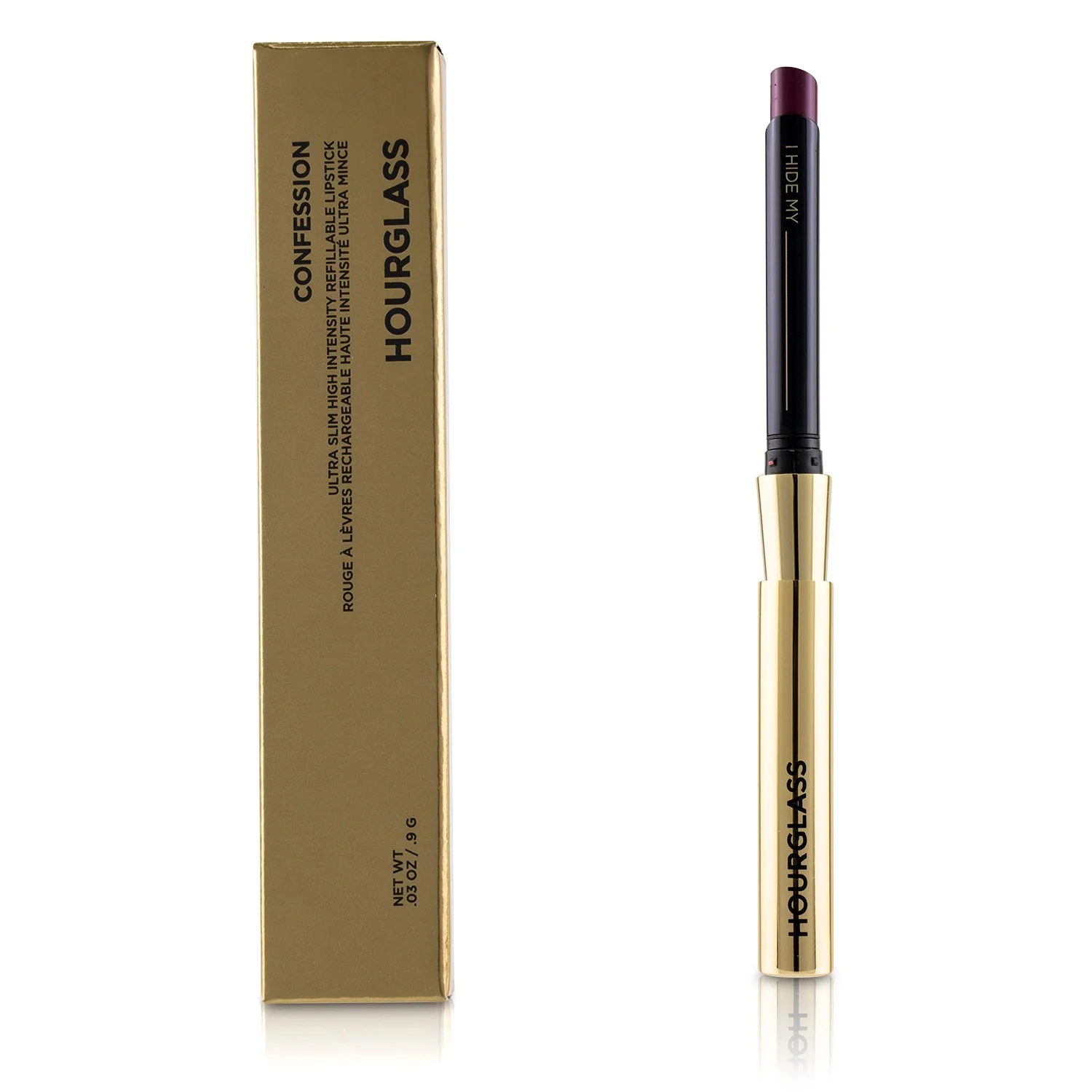 HourGlass Confession Ultra Slim High Intensity Refillable Lipstick - #I Can't Live Without (Red Currant)  0.9g/0.03oz