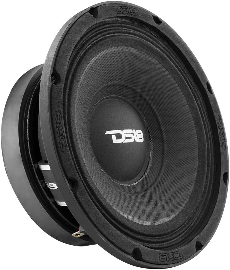DS18 PRO-FU10.4 10" Mid Range Loudspeaker, 800 Watts Max, 400 RMS, 4 Ohms - Powerful Car Audio Mid High Speaker (1 Speaker)