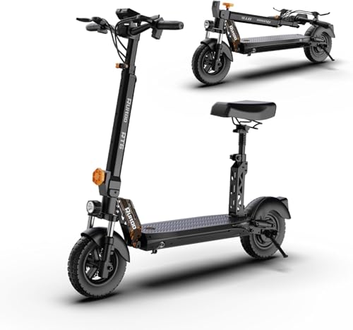 Ruitoo® Electric Scooter, 1000W/1600W/5600W Motor, Off Road Electric Scrooter Adults, 27/32/34/47Mph Top Speed, 28/35/44/50/53 Miles Max Range, Foldable E-Scooter Support Return