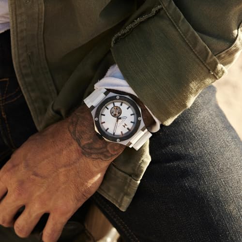 MVMT Men's Raptor Automatic Watch - Water-Resistant 10 ATM/100 Meters - 46.5mm