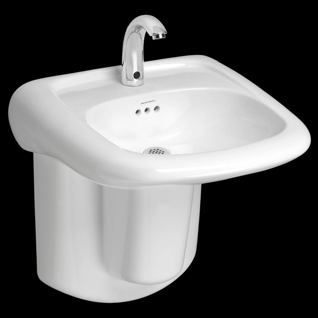 American Standard 0955.901EC.020 Murro Bathroom Sink White