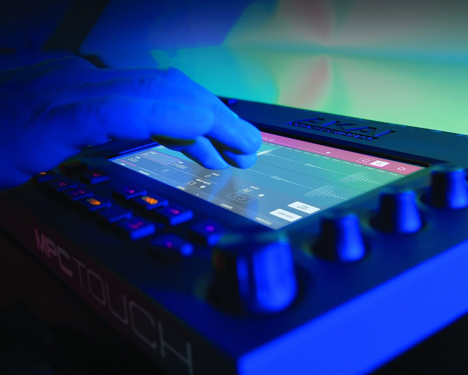 Akai Professional MPC Touch | Music Production Station with 7" Multi-Color Touchscreen