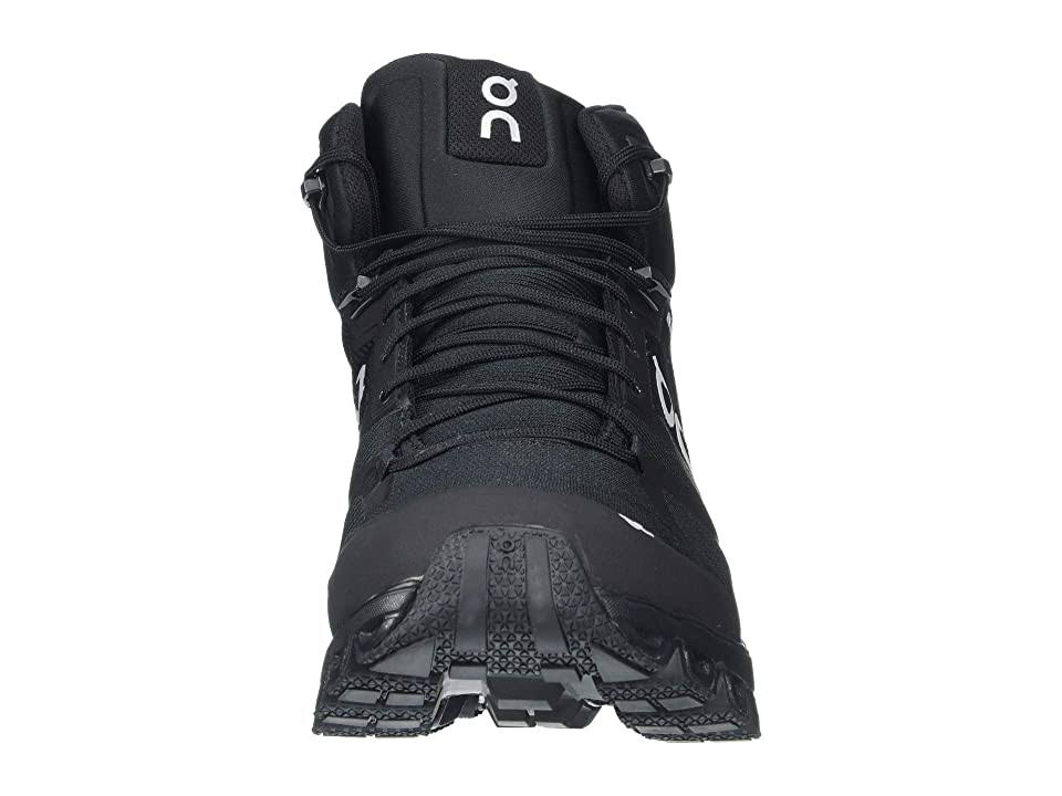 on Running Men&s Cloudrock Waterproof All Black / 11.5 / M