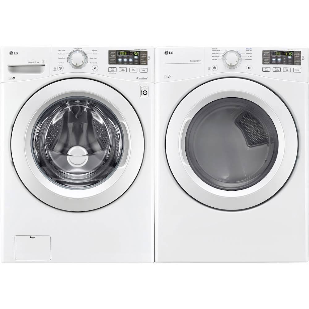 LG DLG3181W Front-Loading Gas Dryer - White