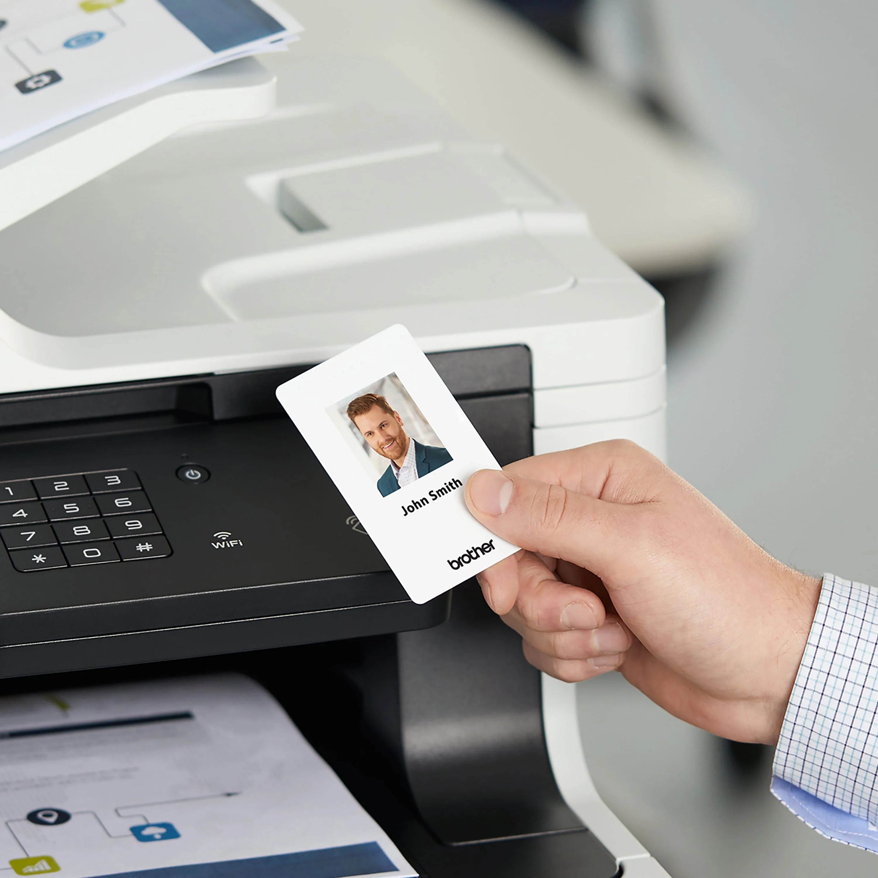 Brother MFC‐L8905CDW Business Color Laser All‐in‐One Printer with Low‐cost Printing, Duplex Print / Copy / Scan, and Wireless Networking