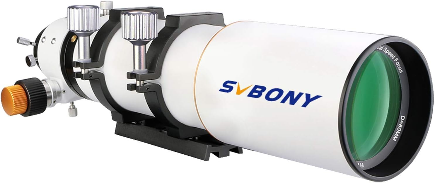 SVBONY SV503 Telescope, 70ED F6 Extra Low Dispersion Refractor OTA, Micro-Reduction Rap Focuser, for Astrophotography