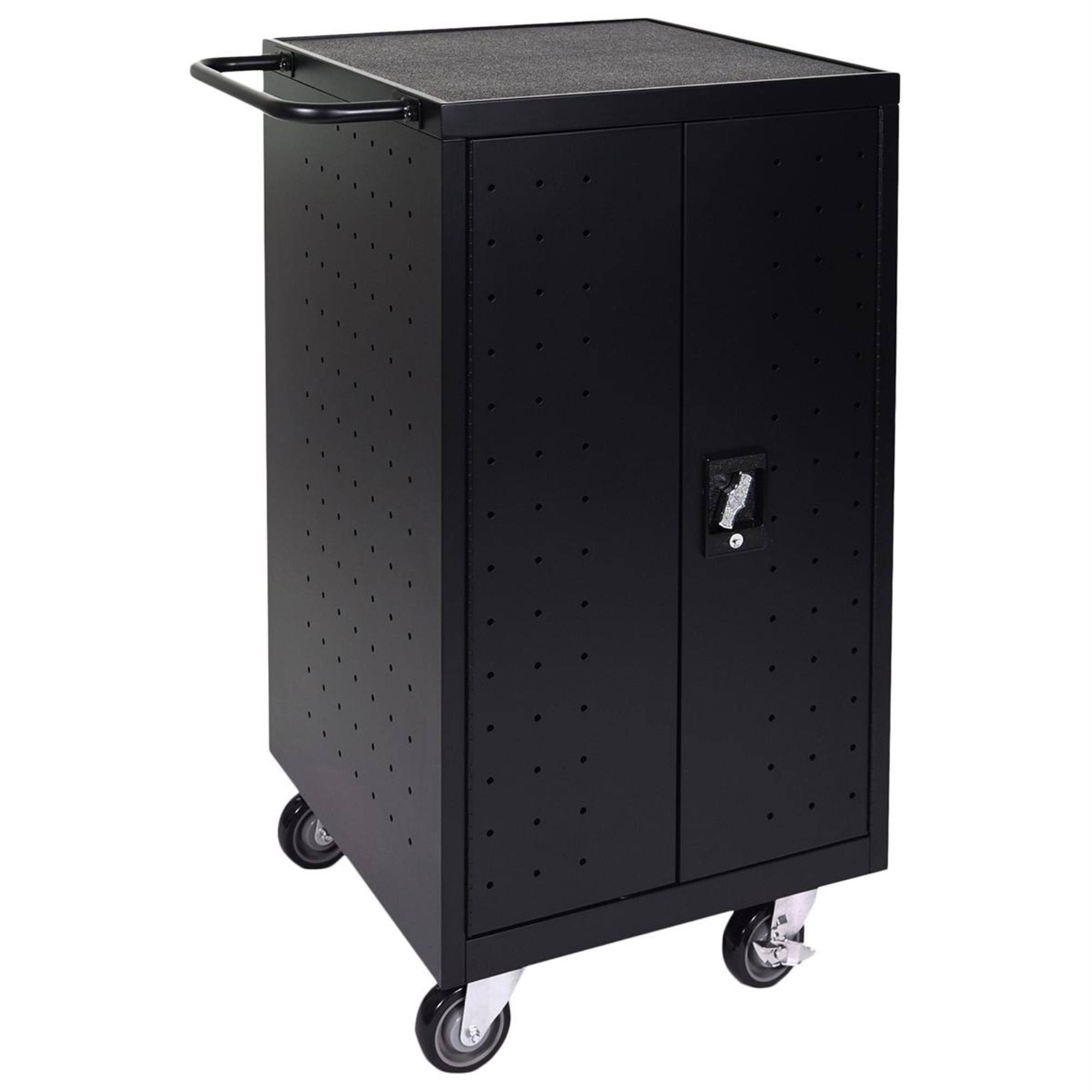 Luxor LLTP18-B 18-Laptop / Chromebook Charging Cart