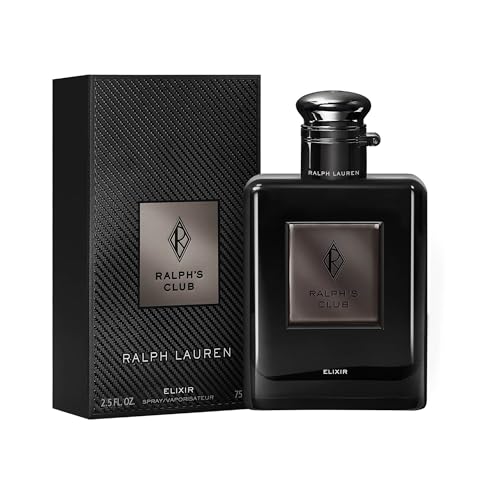 Ralph Lauren - Ralph's Club - Elixir - Men's Cologne - Ambery & Woody - With Orris, Lavandin, and Patchouli - Intense Fragrance