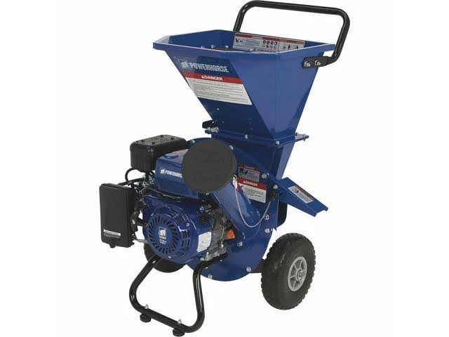 Powerhorse 3-in-1 Chipper/Shredder- 212cc RATO OHV Engine 3in Chipping Capacity LCE01
