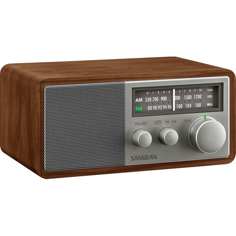 Sangean Wood Cabinet Am/fm Analog Radio - SG-116