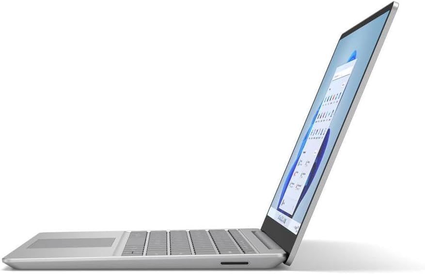MICROSOFT Surface Laptop GO 2, 12.4" PIXELSENSE Touchscreen, 11TH GEN Intel: i5, 8GB RAM, 128GB SSD W10H-S Platinum (Renewed Premium),Silver