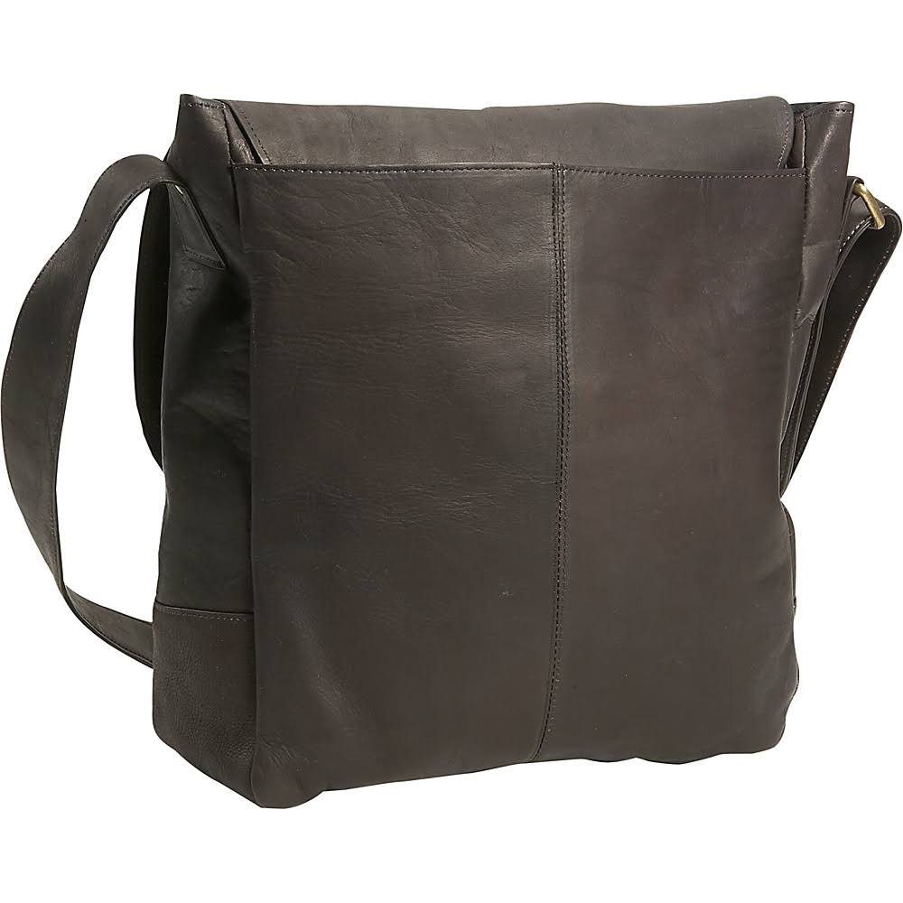 David King Vertical Laptop Messenger - Black