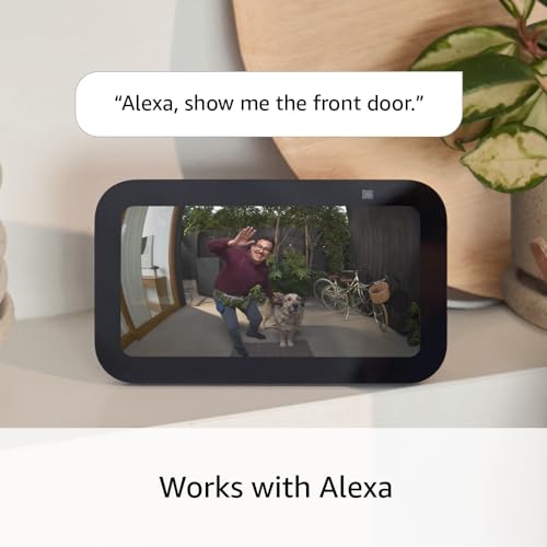 Ring Battery Doorbell Pro (newest model), Two-Way Talk with Audio+, 3D Motion Detection, and 1536p HD+ Head-to-Toe Video