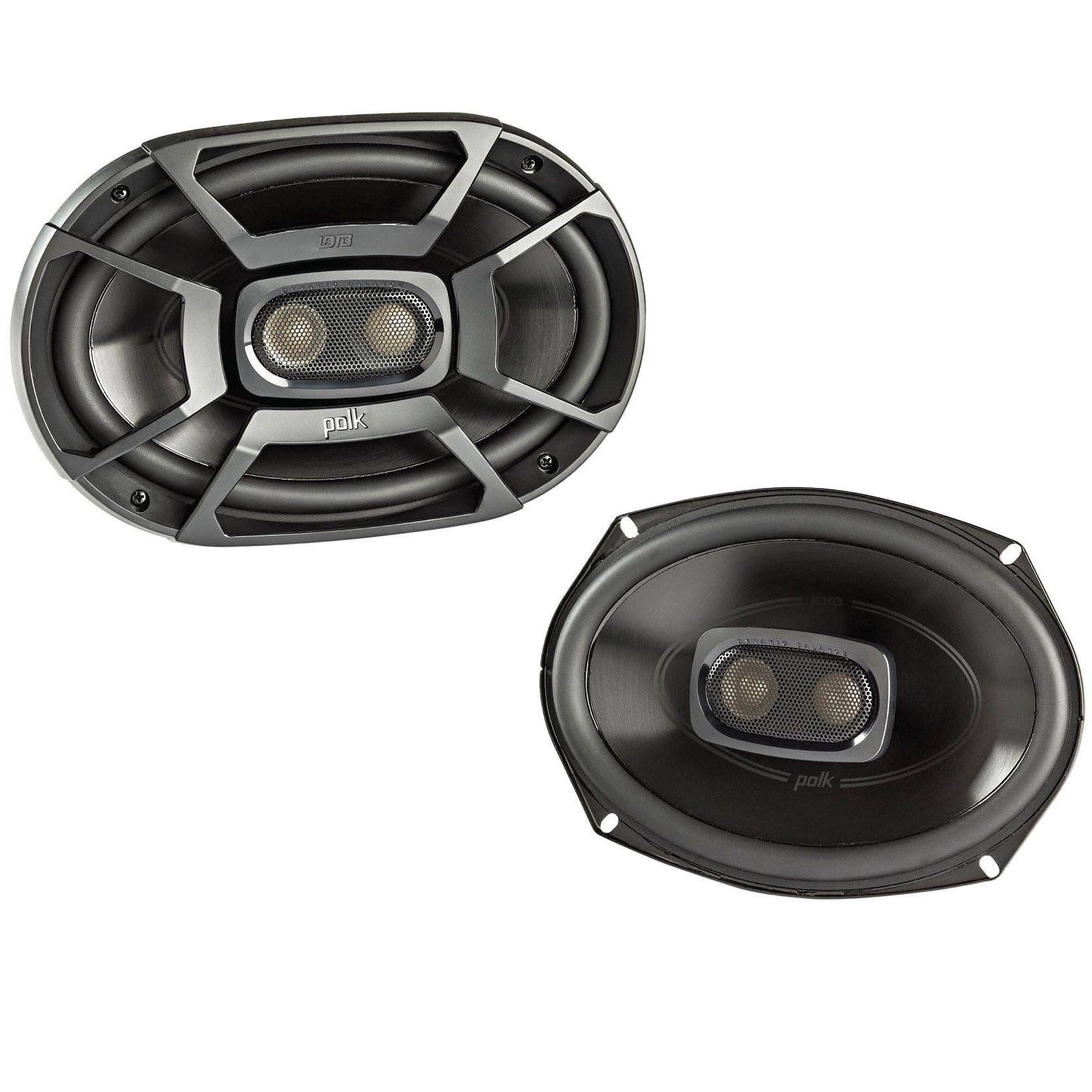 Polk 450 Watt 3-Way Car Boat Coaxial Stereo Audio Speakers Marine DB692 2 Pack