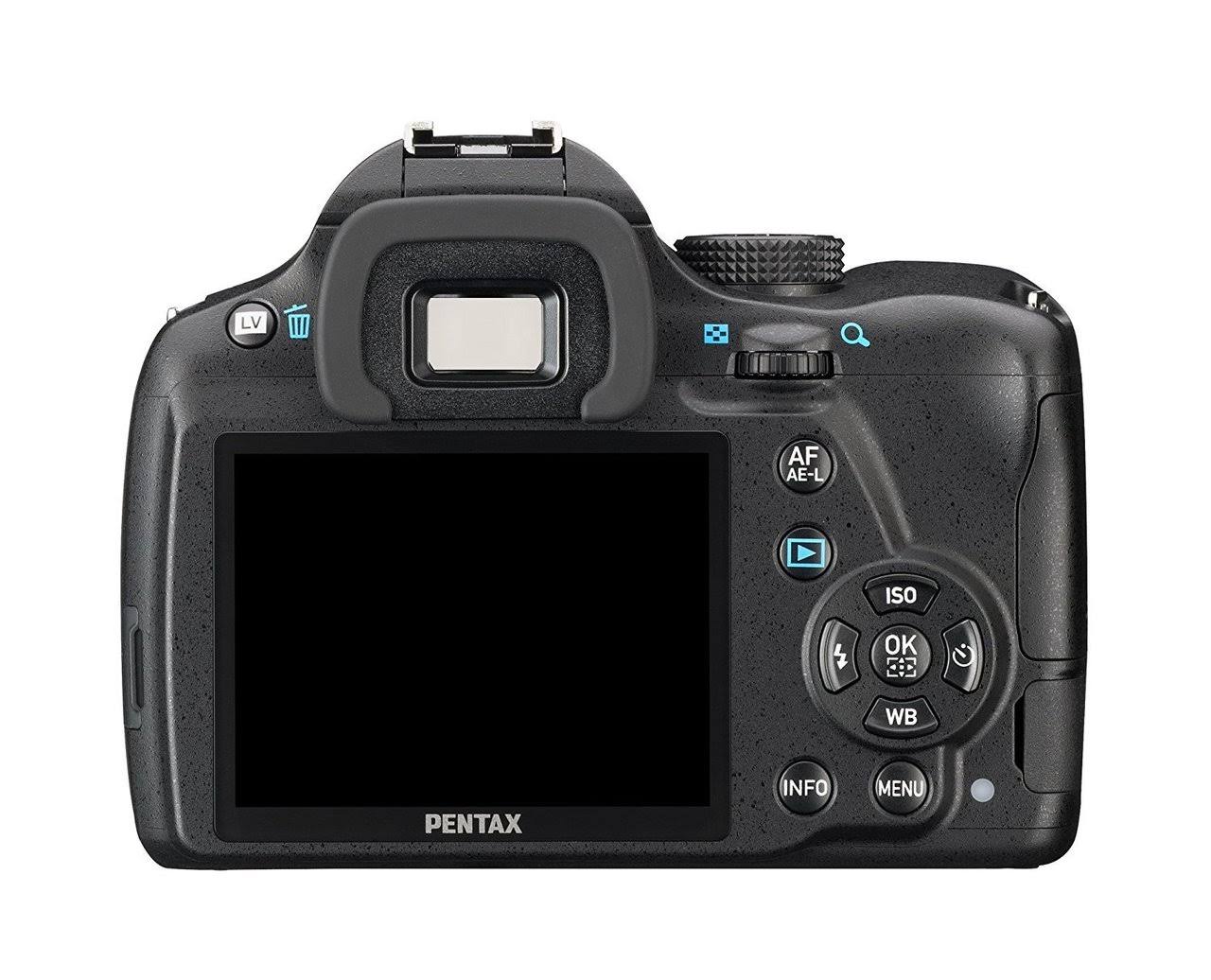 Pentax K-50 16.3 MP Digital SLR Camera - 1080p - Black - DA L 18-55mm WR Lens