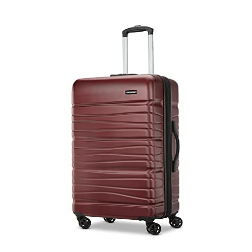 Samsonite Evolve SE Hardside Expandable Luggage with Double Spinner Wheels, Bass Black, Carry-on