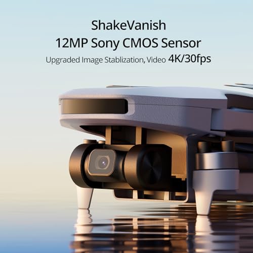 Potensic ATOM SE GPS Drone with 4K EIS Camera, Under 249g, 62 Mins Flight, 4KM FPV Transmission, Brushless Motor, Max Speed 16m/s, Auto Return, Lightweight and Foldable Drone for Adults Beginner