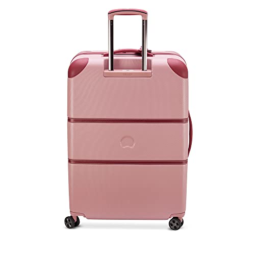 DELSEY PARIS Chatelet Air 2.0 Hardside Luggage with Spinner Wheels, Angora, Checked-Large 28 Inch