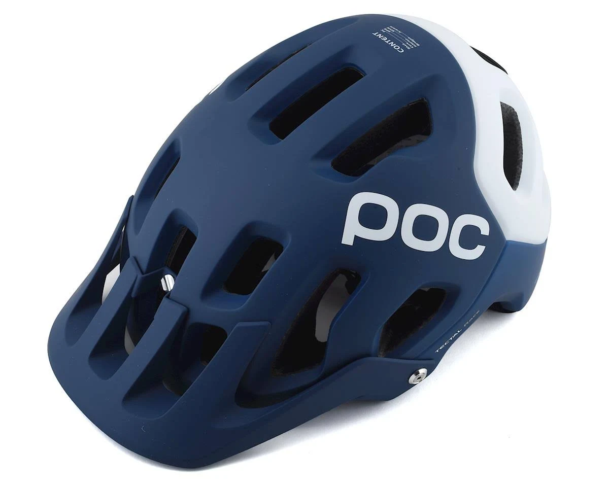 POC Tectal Race Spin Helmet Lead Blue/Hydrogen White XL/XXL