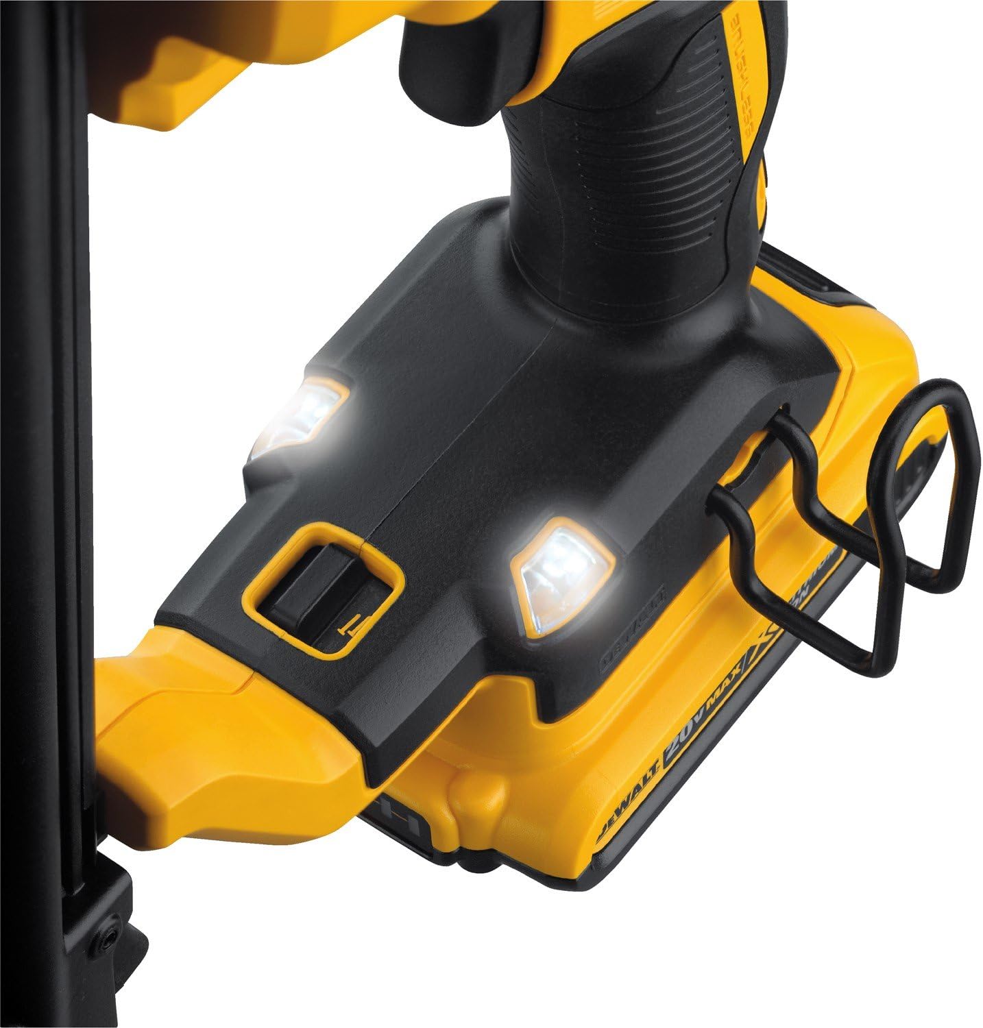 DEWALT 20V MAX* Cordless Brad Nailer Kit, 18GA (DCN680D1)