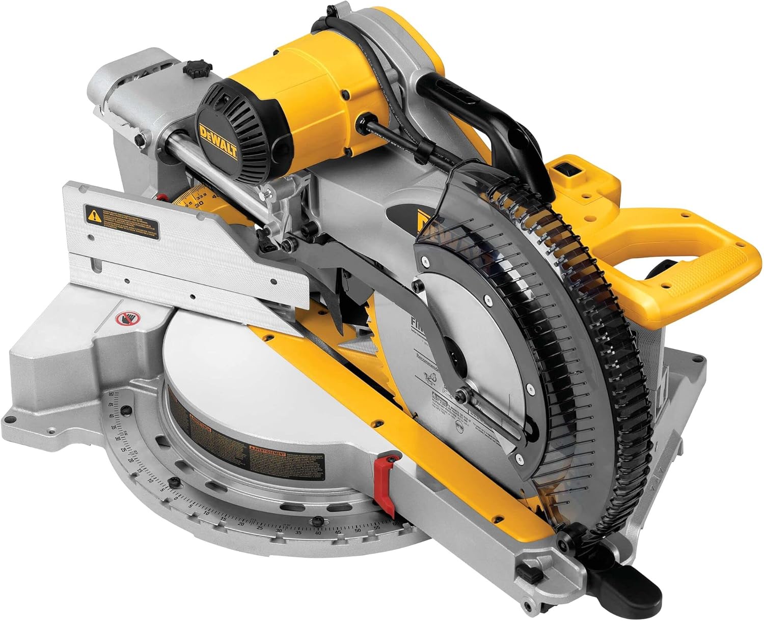 DEWALT 12-Inch Sliding Compound Miter Saw, Double Bevel (DWS780) , Black