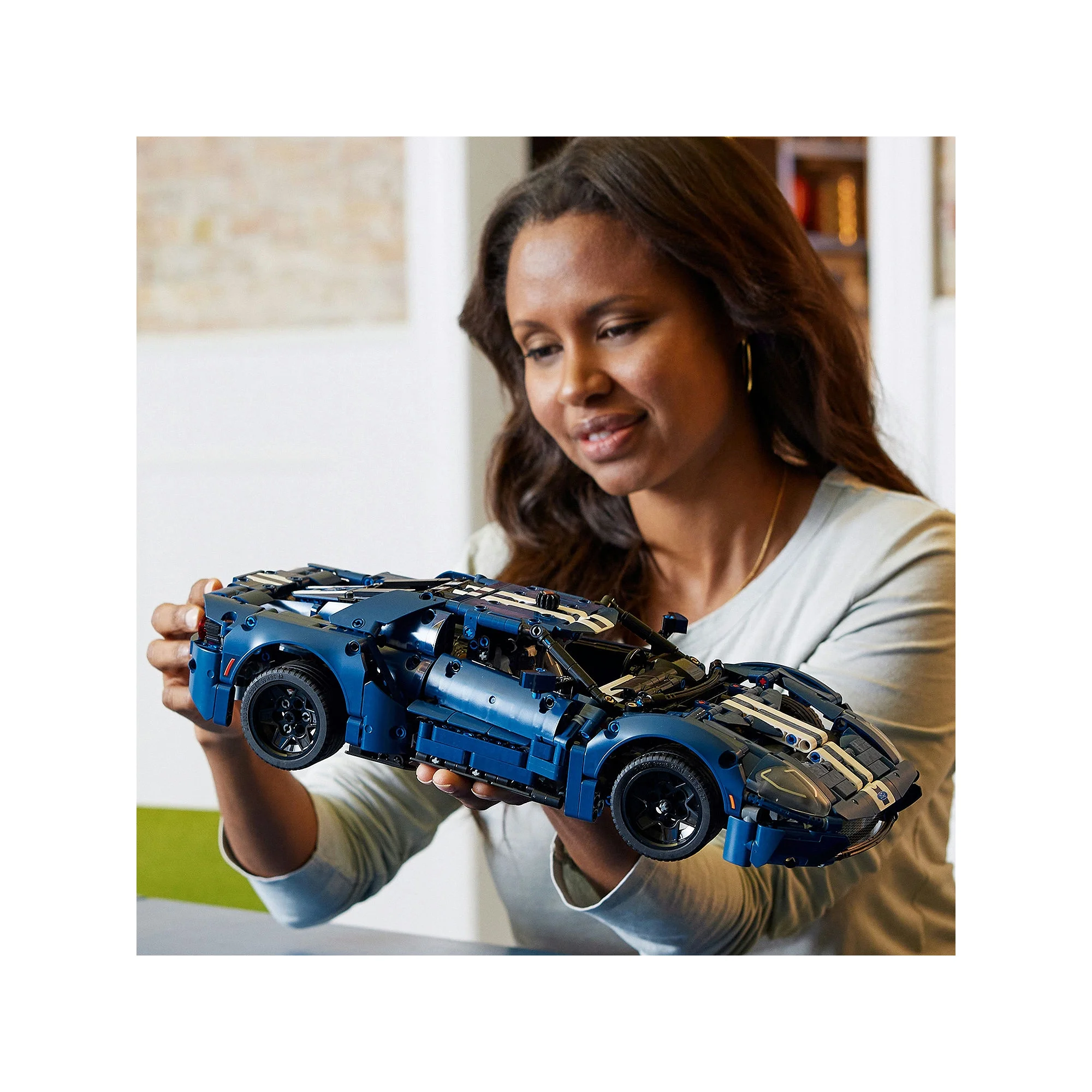 LEGO Technic 2022 Ford GT 42154 Car Model Kit for Adults to Build, 1:12 Scale Supercar, Collectible Set, Great Gift Idea