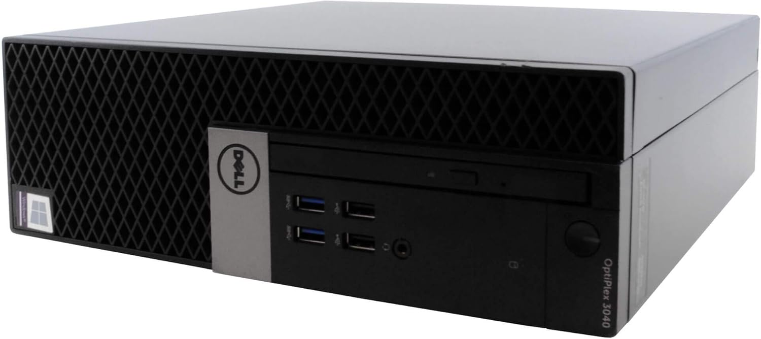 Dell Optiplex 6th Generation Desktop Computer | Quad Core Intel i5 (3.2) | 32GB DDR3 RAM | 500GB SSD Solid State | Windows 10 Professional | Home or Office PC (Renewed)