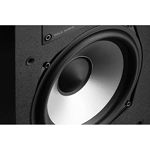 Polk Monitor XT10 Home Subwoofer, 10" Deep Bass Woofer, 100W Class D Amplification, Dolby Atmos, Auro 3D & DTS:X Compatible, Black