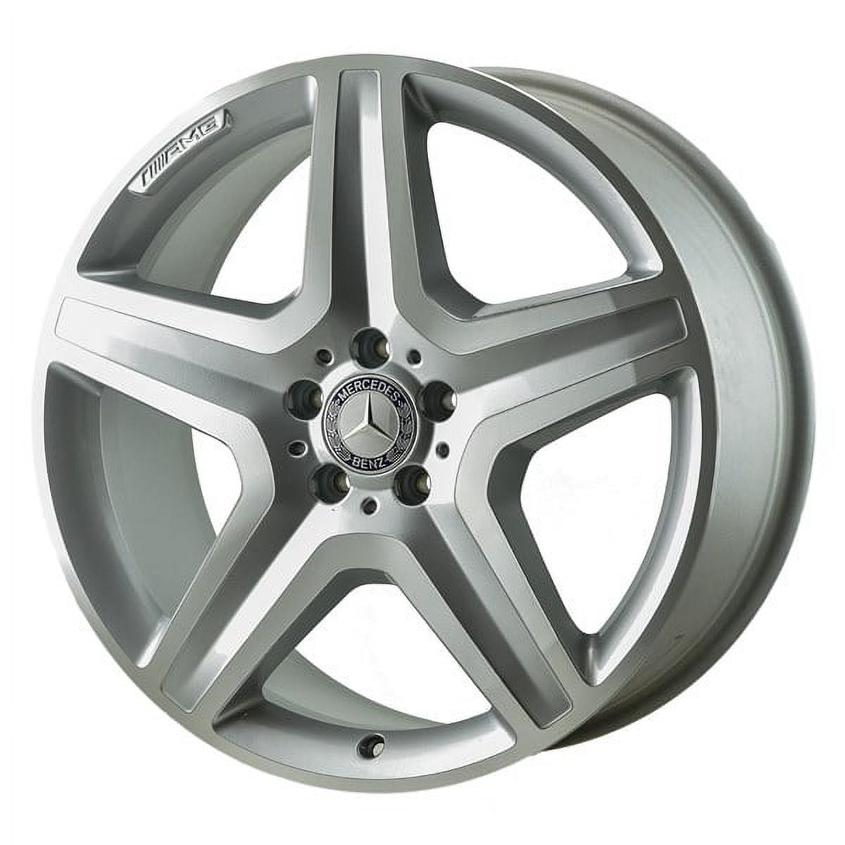 MERCEDES-BENZ ML250 2013 - 2015 MACHINED SILVER Factory OEM Wheel Rim (Not Replicas)