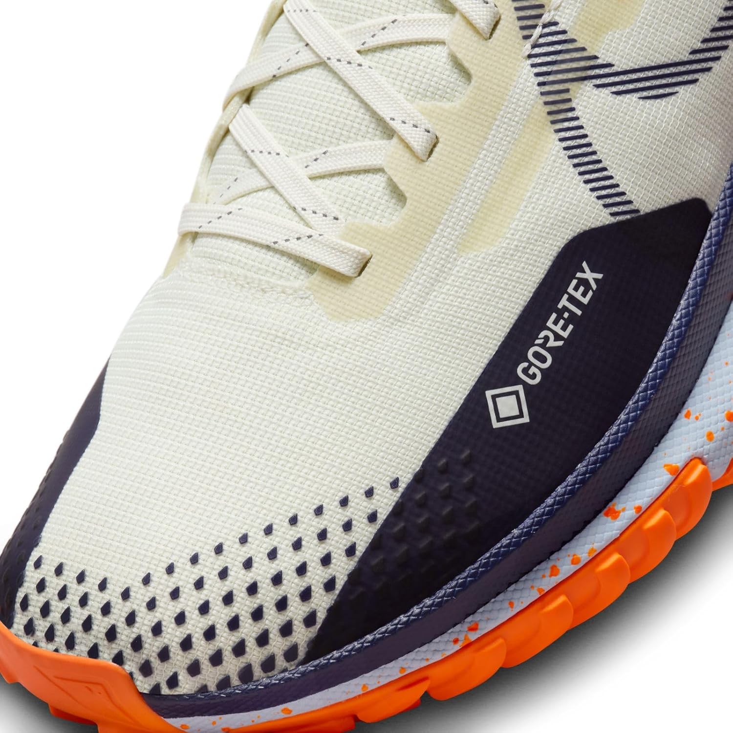 Nike Pegasus Trail 4 Gore-TEX Men's Waterproof Trail Running Shoes (DJ7926-004, ea Glass/Total Orange/Blue Tint) Size 8