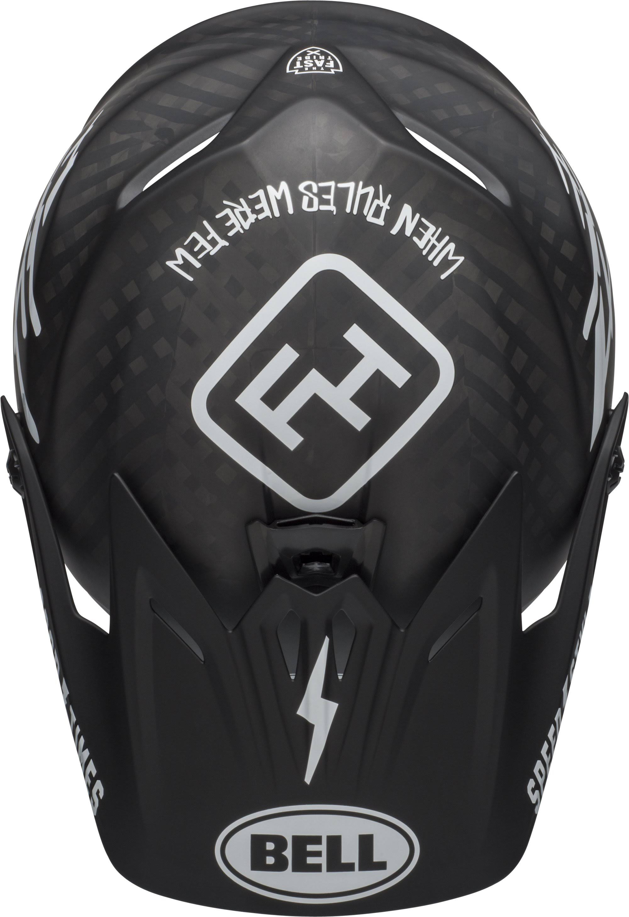 Bell Full-9 Helmet Fasthouse Matte Black/White, L