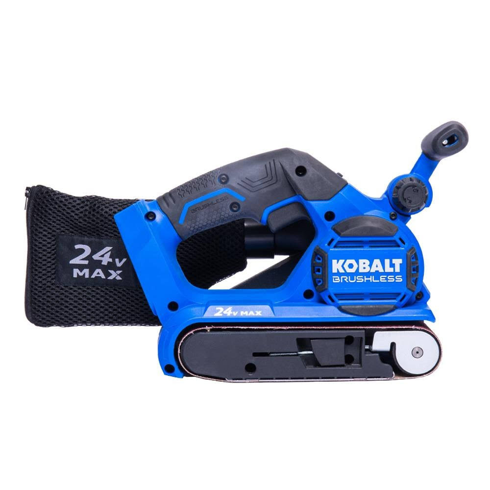 Kobalt KBS 124B-03 24V Max 24-Volt Brushless Cordless Belt Sander Tool Only New