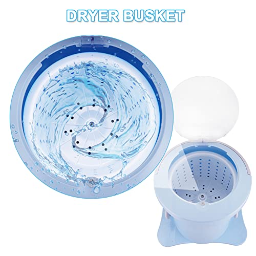 Manual Clothes Dryer Portable Mini Dryer Compact Spin Dryer Non electric Laundry Dryer for RV, Camping, School, Apartment, Dorm