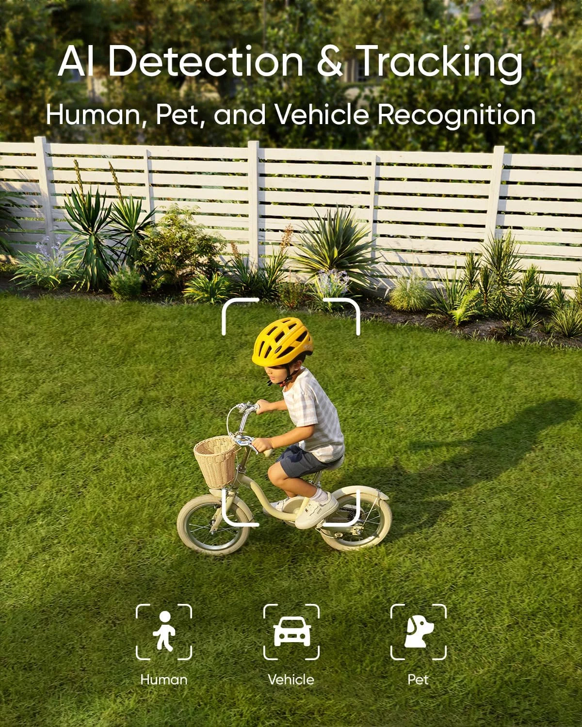 eufy Security Floodlight Camera E340, Wired Camera, 3K+2K Dual Camera, 360° Pan and Tilt, Dual-Band Wi-Fi, HomeBase 3 Compatible, Local Storage, No Monthly Fee